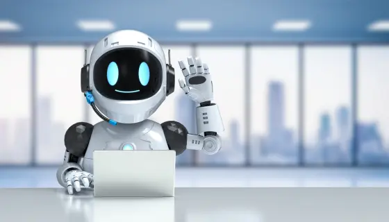 Agent conversationnel IA installé sur le site WordPress d'une entreprise